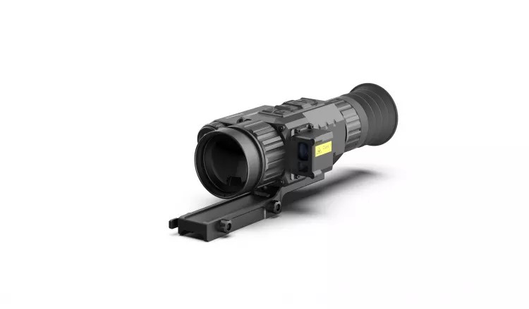 Тепловизионный прицел с дальномером LZIRTEK Podaga 650L с креплением Weaver